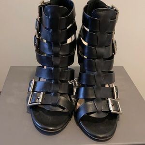 Vince Camuto buckle Up Wedge Sandals